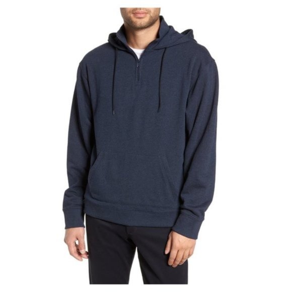 Vince Other - Vince Drawstring Knit Hoodie Pullover Sweater